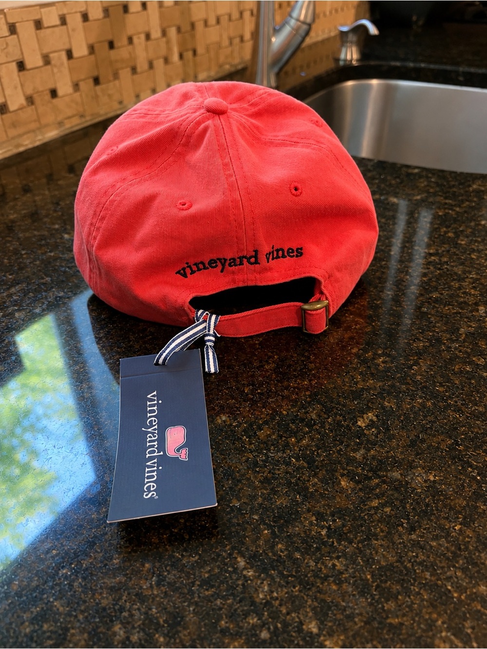 NWT Vineyard Vines x Grateful Dead Hat Red Dancing Bear Limited Edition - Picture 2 of 7